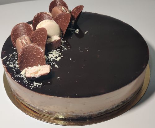 Entremets Choco Feuilletine, gâteau artisanal La Maryse à Lille