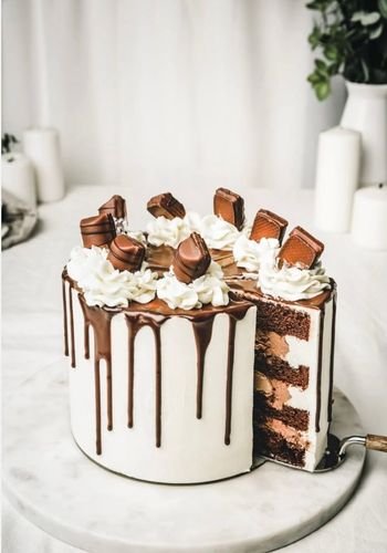Layer cake kinder, gâteau artisanal La Maryse à Lille