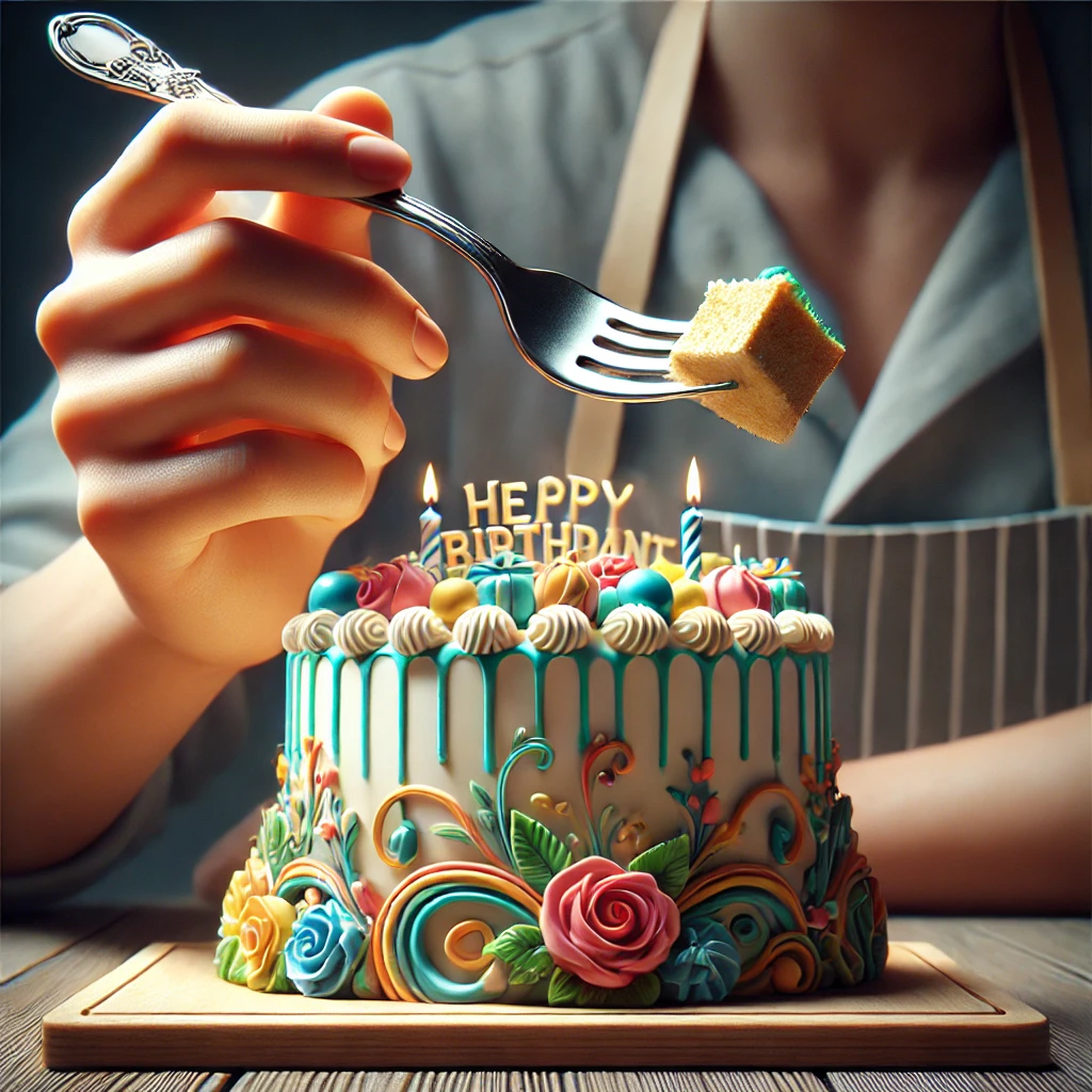 Décor personnalisé d’un gâteau d’anniversaire